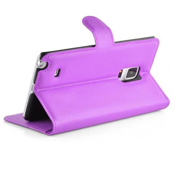 Etui för Samsung Galaxy NOTE EDGE i ORKIDÉER VIOLETT Violett
