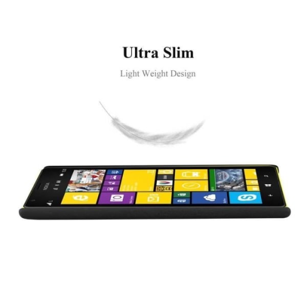 Coque - CADORABO - Nokia Lumia 1520 - Hårdskydd - Matt design - Färg svart Svart