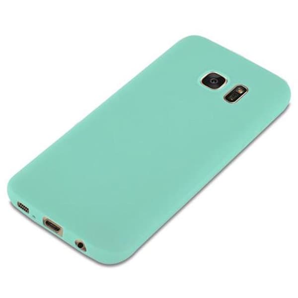 Skyddsfodral för Samsung Galaxy S7 CANDY BLÅ Stötabsorberande Silikon Blå