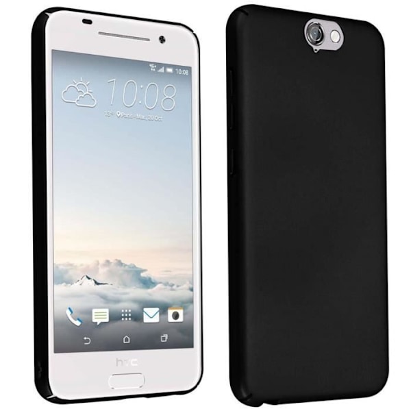 Coque - CADORABO - HTC ONE A9 - Metallisk - Stötresistent - Elegant design Svart