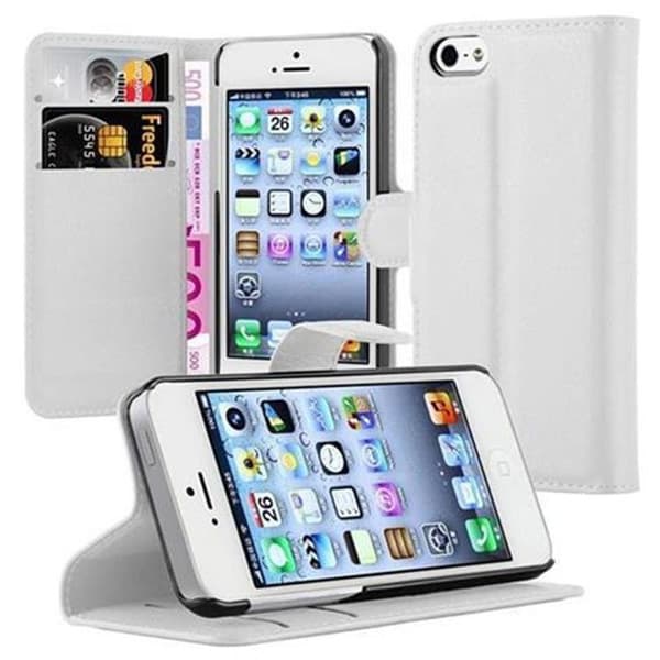 Etui för iPhone 5 / 5S / SE 2016 i VIT ALABASTER Vit