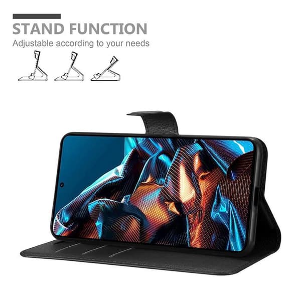 Etui för Xiaomi Poco X5 Pro i JETSVART Svart
