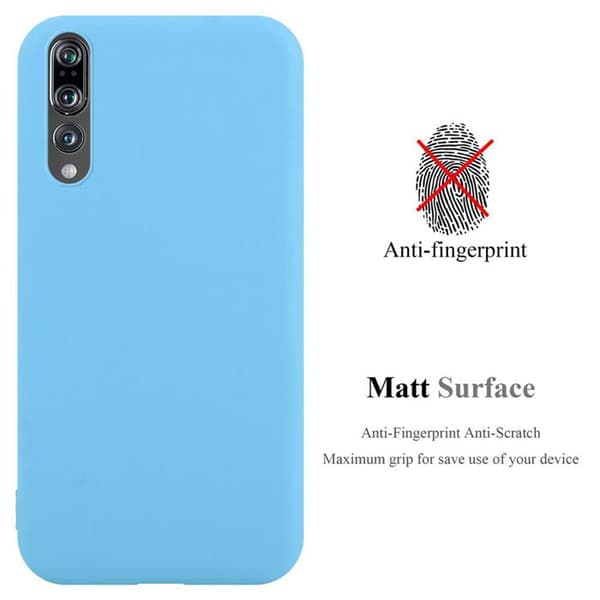 Skyddsfodral för Huawei P20 PRO / P20 PLUS CANDY BLÅ Stötsäker Silikon Blå