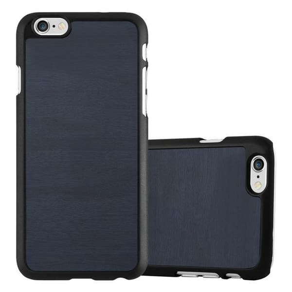 Hårdskal för iPhone 6 PLUS / 6S PLUS i WOODY BLÅ Träskydd med design Blå