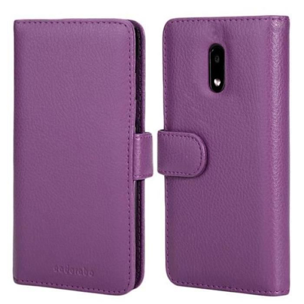 Nokia 3 Fodral i BORDEAUX by Cadorabo Full Protection Fodral med Flip Cover och 3 bekväma kortplatser i