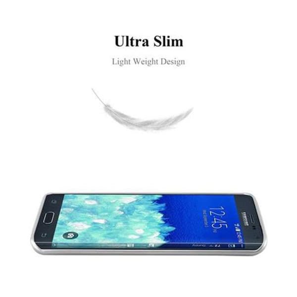 Skyddsfodral för Samsung Galaxy NOTE EDGE Skyddsfodral i MATTSILVER Metallic Design Grå