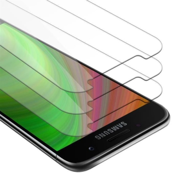 Cadorabo 3x skyddsglas för Samsung Galaxy A3 2017 in - 3x härdat skärmskyddsglas (härdat)