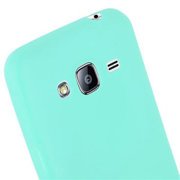 Skyddsfodral för Samsung Galaxy J3 2015 CANDY BLÅ Stötabsorberande Silikon Blå