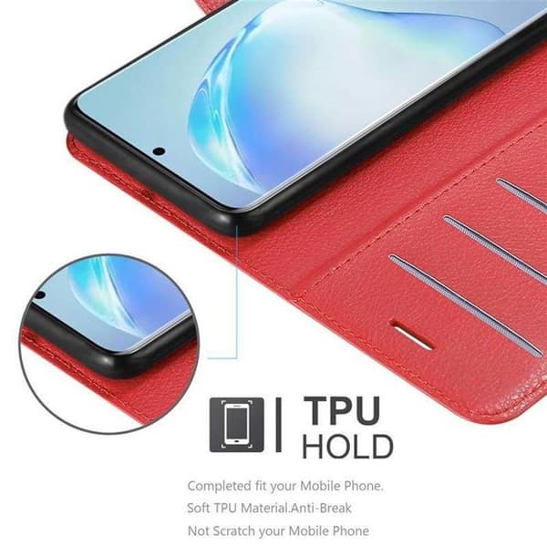Etui för Samsung Galaxy S20 PLUS i KIRSCHRÖD Röd