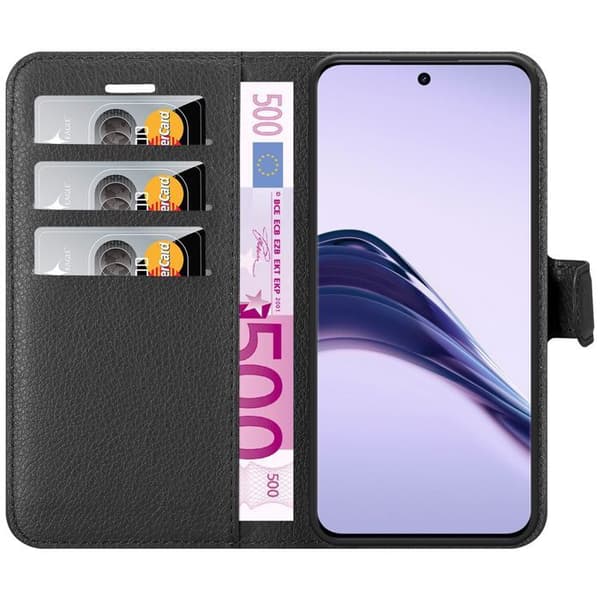 Etui för Realme 13 PRO 5G i JET BLACK Svart