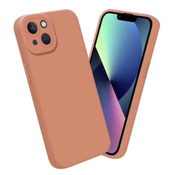 Skyddsfodral för iPhone 14 PLUS i FLUID LJUST ORANGE Stötskyddande Apelsin