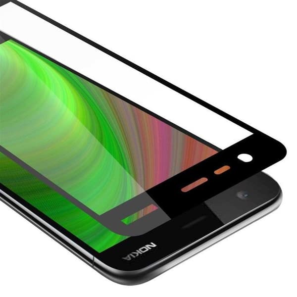 Helt härdat skärmskydd för Nokia 2 2017 Svart