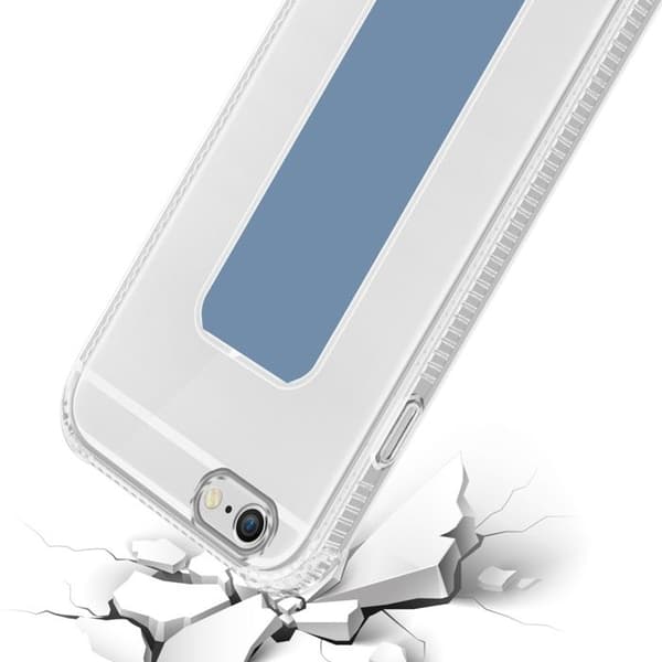Skydd för iPhone 6 PLUS / 6S PLUS LJUST BLÅ med stöd och ställfunktion Blå