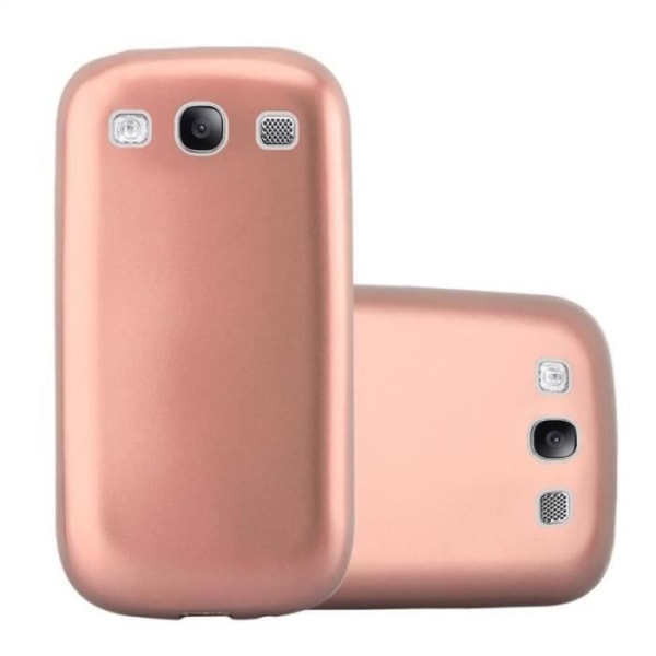 Cadorabo Fodral till Samsung Galaxy S3 - S3 NEO i METALLIC ROSÉ GULD