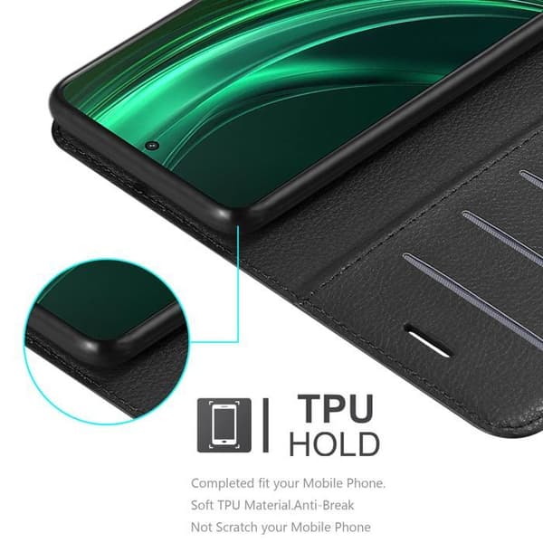 Etui för Realme 13 i JET BLACK Svart