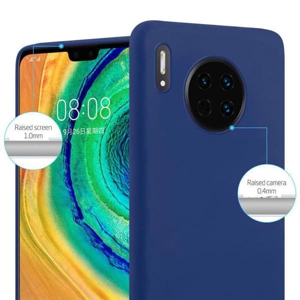 Skyddsfodral för Huawei MATE 30 CANDY MÖRKBLEU Stötskydd Silikon Blå