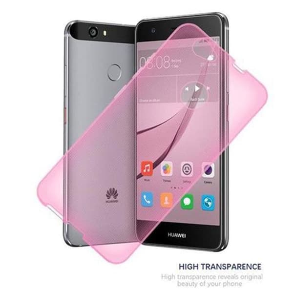 Transparent stötsäker silikonfodral för Huawei NOVA Ros