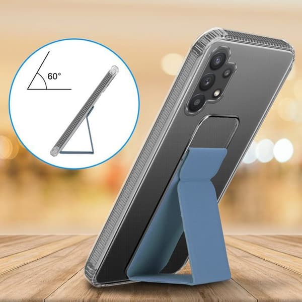 Skydd för Samsung Galaxy A32 4G LJUST BLÅ med stöd och ställfunktion Blå