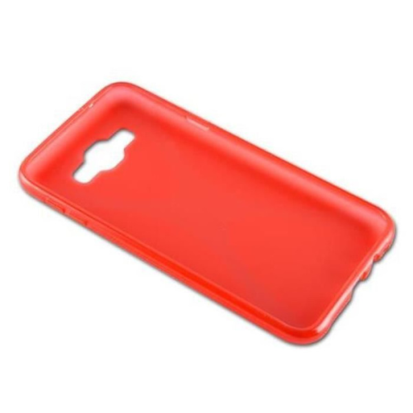 Samsung Galaxy E7 2015 fodral - CADORABO - X-Line - Körsbärsröd - Ultra Slim - Stötskydd Röd körsbär