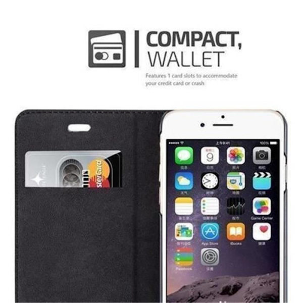 Apple iPhone 6-fodral - iPhone 6S i KAFFEBRUNT från Cadorabo (INVISIBLE MAGNETIC CLOSURE Design) Fullt skyddsfodral