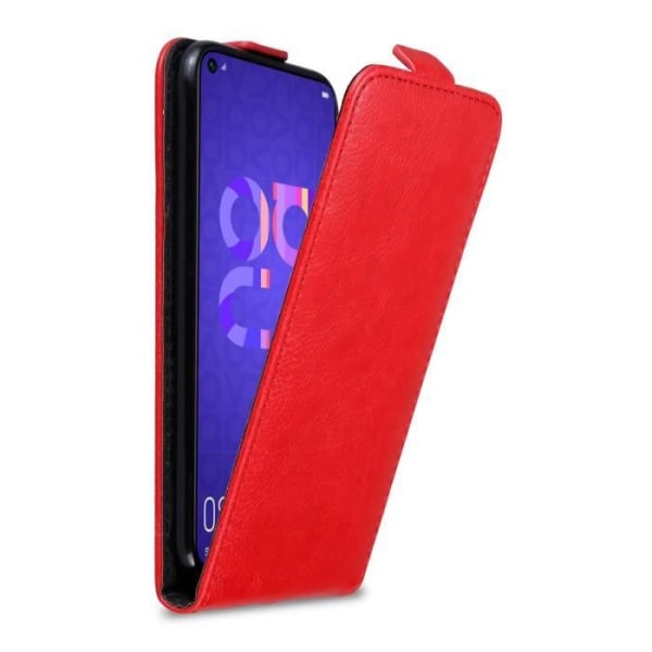 Fodral för Honor 20 / 20S / Huawei NOVA 5T Fodral i APPLE RED Fodral Skydd Magnetic Flip-plånbok