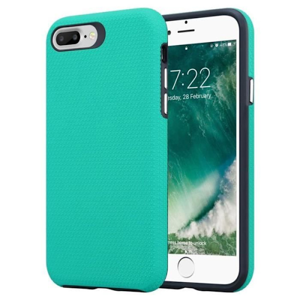 Cadorabo Fodral till Apple iPhone 6 PLUS - 7 PLUS - 8 PLUS i LIS TURQUOISE