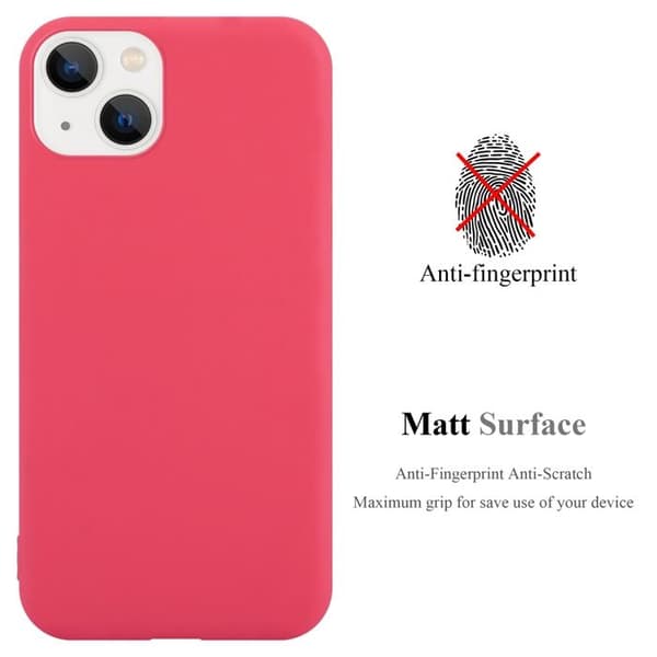 Skal för iPhone 14 PLUS CANDY RÖD Stötsäker Silikon Röd