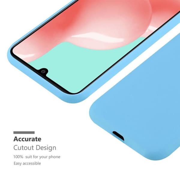 Skyddsfodral för Samsung Galaxy A41 CANDY BLÅ Stötabsorberande Silikon Blå