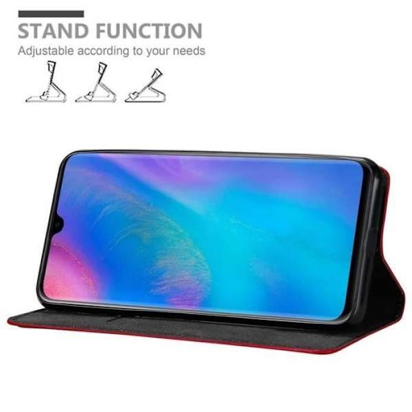 Cadorabo Fodral till Huawei P30 PRO i APPLE RÖD