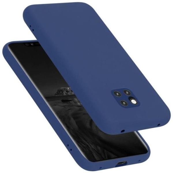 Cadorabo Fodral till Huawei MATE 20 Pro - i blått - Flexibel TPU silikon