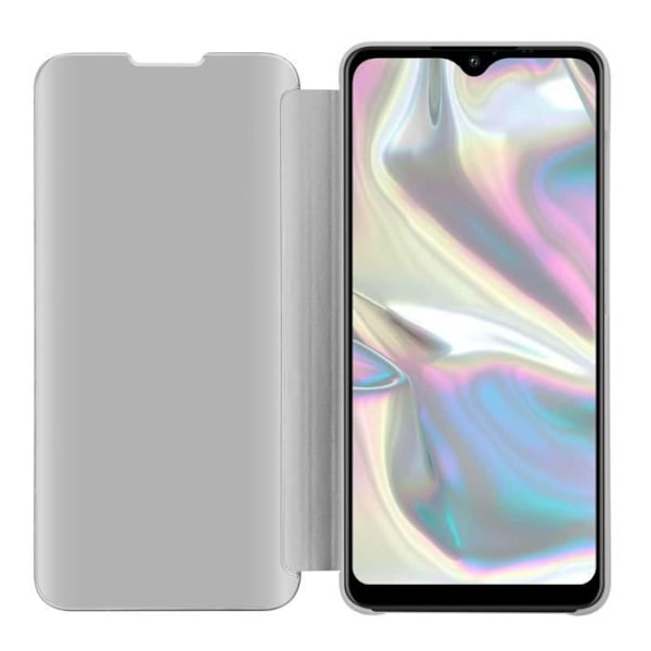 Coque - CADORABO - Samsung Galaxy A70e - 360 graders skydd - Design Clear View - Silver Pengar