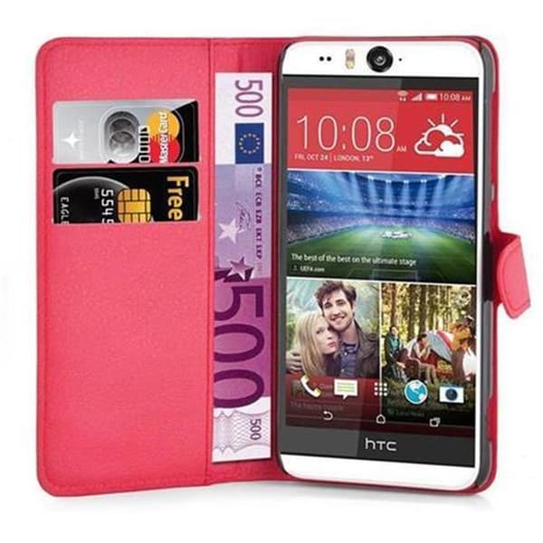 Etui för HTC Desire EYE i KIRSCHRÖD Röd