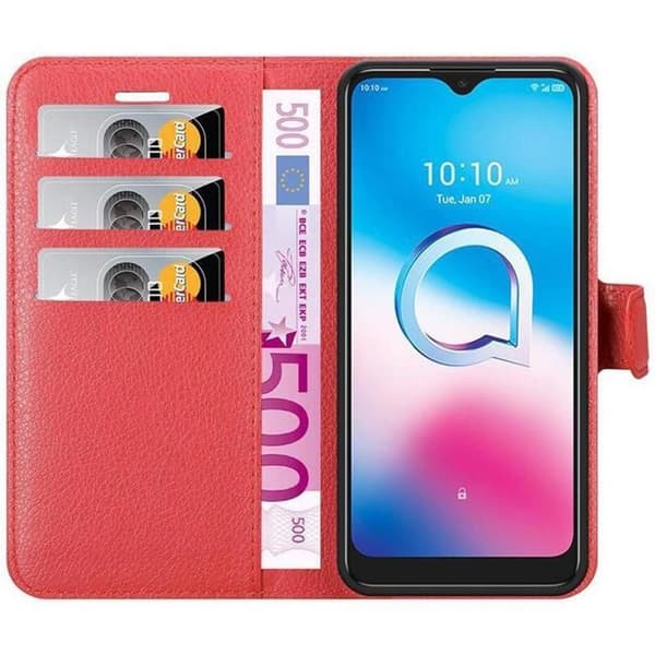 Fodral för Alcatel 1S 2020 i KIRSCHRÖD Röd