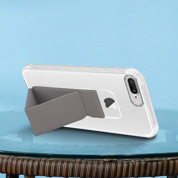 Skal för iPhone 7 PLUS / 7S PLUS / 8 PLUS GRÅ med stöd och ställfunktion Grå