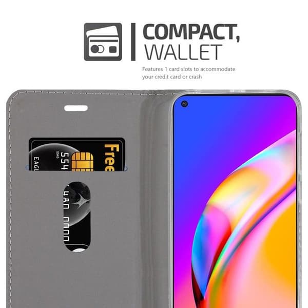Skyddsfodral för Oppo A94 5G i GRÅSVART Stötsäker Etui Grå