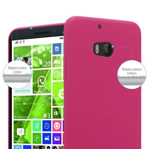 Coque - CADORABO - Nokia Lumia 930 - Hårt skydd - Matt design - Färg Rosa Rosa