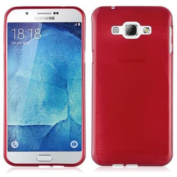 Skyddsfodral för Samsung Galaxy A8 2015 RÖD Stötskydd Röd
