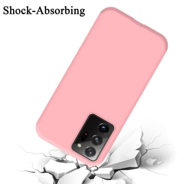 Fodral till Samsung Galaxy NOTE 20 ULTRA i LIQUID Rose Cadorabo Cover Silikon TPU