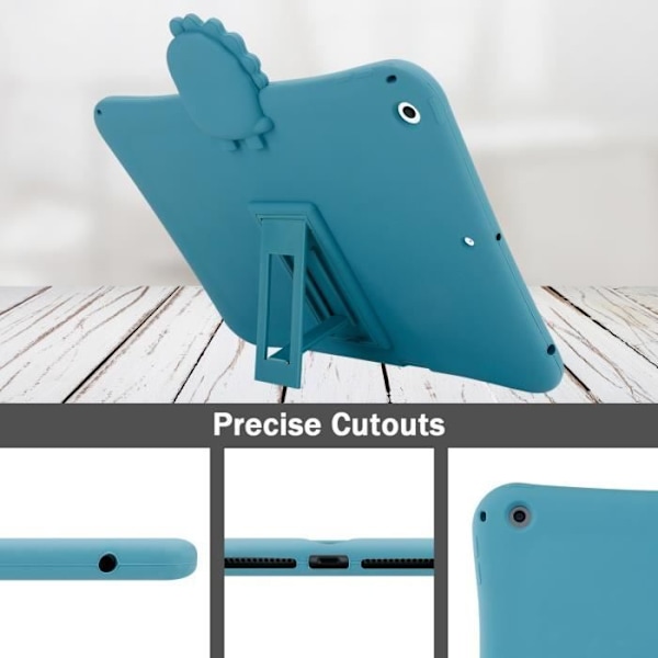 Etui för iPad MINI 5 - CADORABO - Design Dinosaurie - TPU Skydd - Praktisk Stöd - Lätt och Solid Färgad