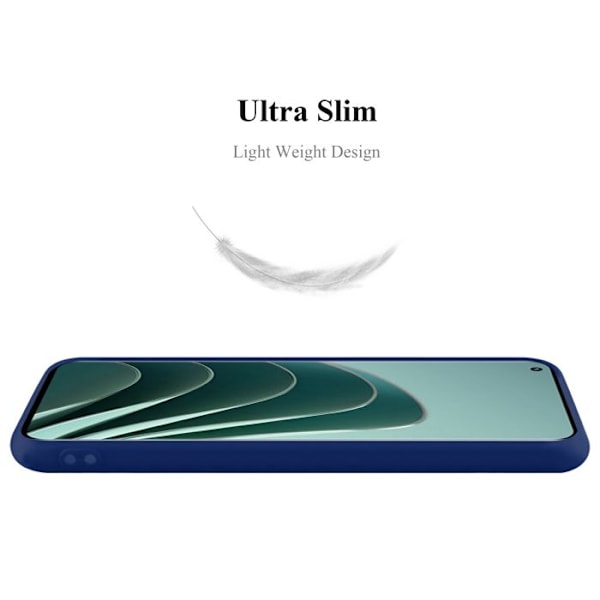 Coque för OnePlus 10 PRO 5G Etui i MÖRK CANDYBLÅ Hölje Fodral Skydd Silikon TPU Fodral Blå