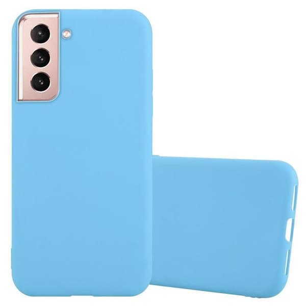 Skyddsskal för Samsung Galaxy S21 PLUS CANDY BLÅ Stötabsorberande Silikon Blå
