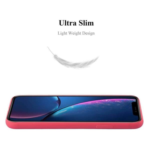 iPhone XR Fodral CANDY RÖD Stötskydd Silikon Röd