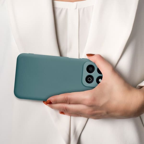 Skyddsfodral för Honor 200 Smart Skydd Antichock i LIQUID GREEN Grön