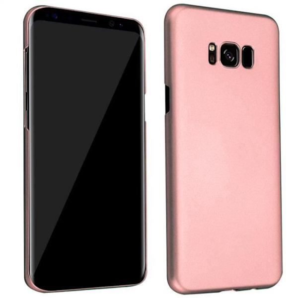 Fodral till Samsung Galaxy S8 ROSE GOLD hårt skal Galaxy S8 silikonplast Galaxy S8