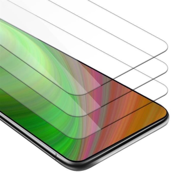 Cadorabo 3x skyddsglas för Huawei P SMART Z in - 3x härdat skärmskyddsglas (härdat) Transparent