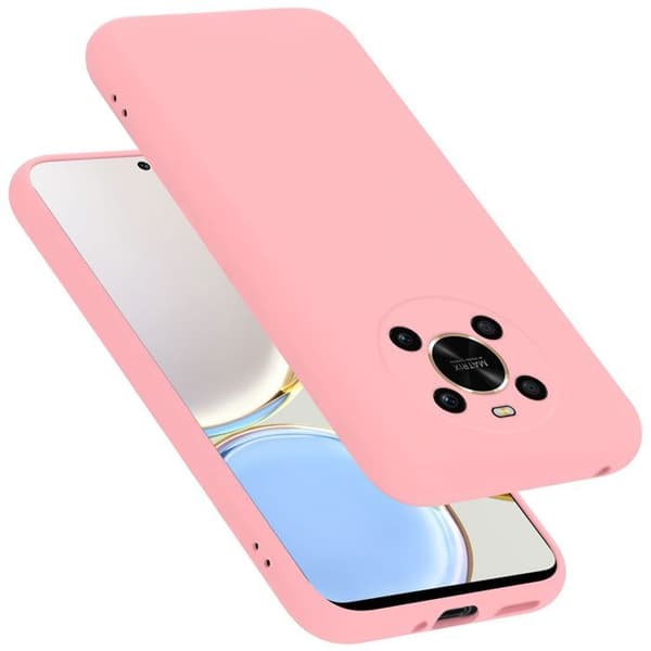 Skyddsskal för Honor MAGIC 4 LITE Stötskydd i LIQUID PINK Ros