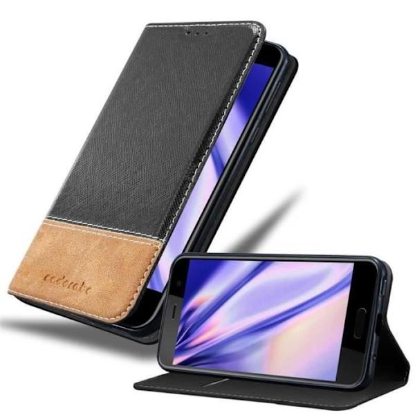 Cadorabo fodral till HTC U PLAY - i Brun - Reserve X – Plånbok