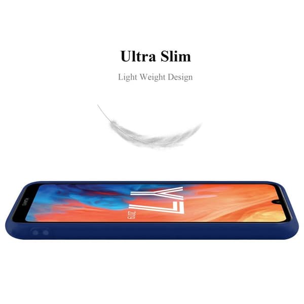 Skydd för Huawei Y7 2019 / Y7 PRIME 2019 CANDY MÖRKBLEU Stötsäker Silikon Blå