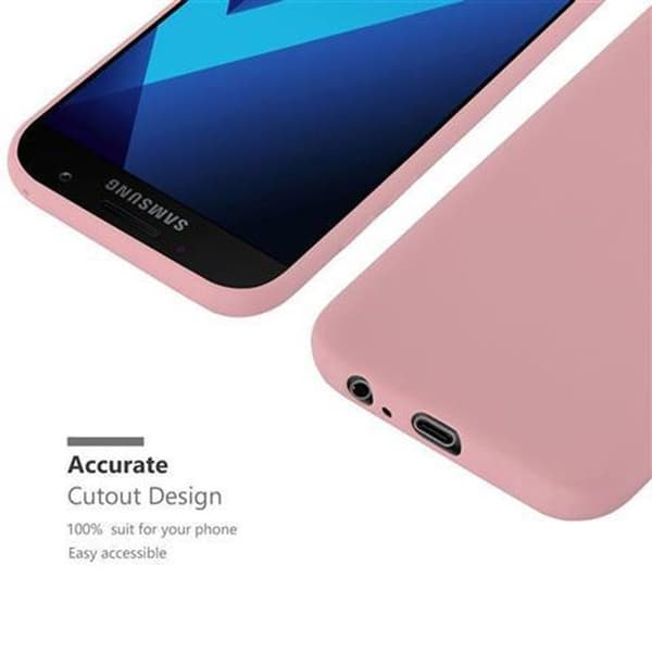 Skyddsfodral för Samsung Galaxy A3 2017 CANDY ROSE VIF Stötskydd Silikon Ros