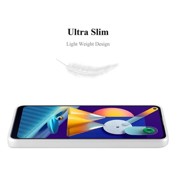 Skyddsfodral för Samsung Galaxy A11 / M11 Skyddsfodral i MATTE SILVER Metallic Design Grå